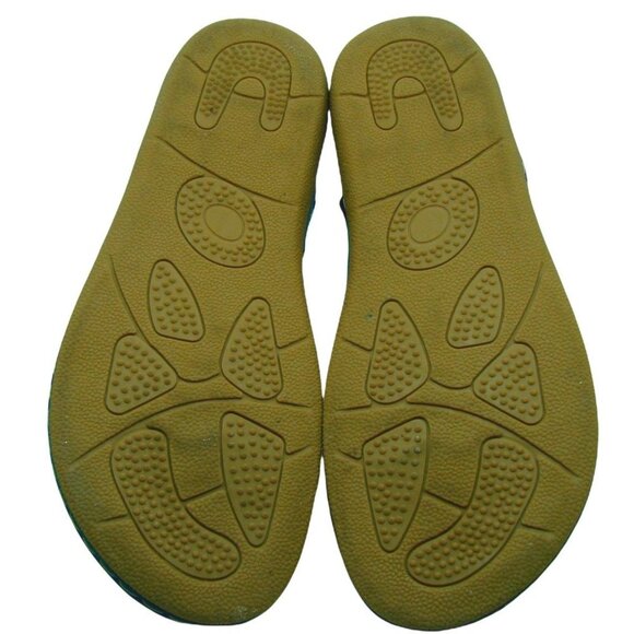 Siketu Bohemia Ethnic Soft Flat Sandals Comfortable Wedge Shoes Sz 39 / US 8.5 - Picture 7 of 12